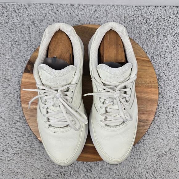 Brooks Mens 10.5D Addiction Walker White Leather Comfort Walking Lace Up Shoe - Picture 5 of 12